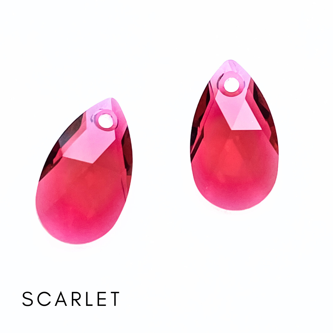 Swim Large Dangle Earrings (Post Style)