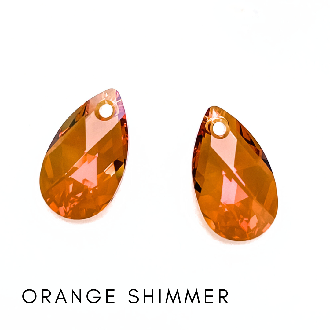 Swim Large Dangle Earrings (Post Style)