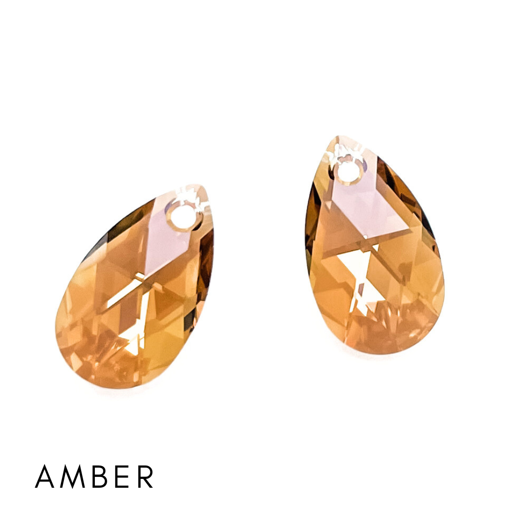 Swim Large Dangle Earrings (Post Style)