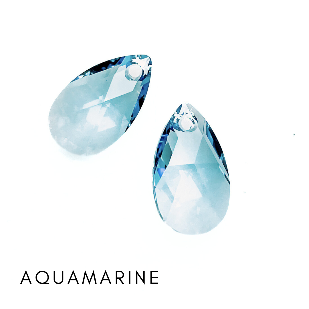 Swim Large Dangle Earrings (Post Style)
