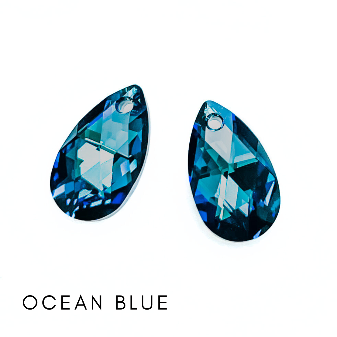 Swim Large Dangle Earrings (Post Style)