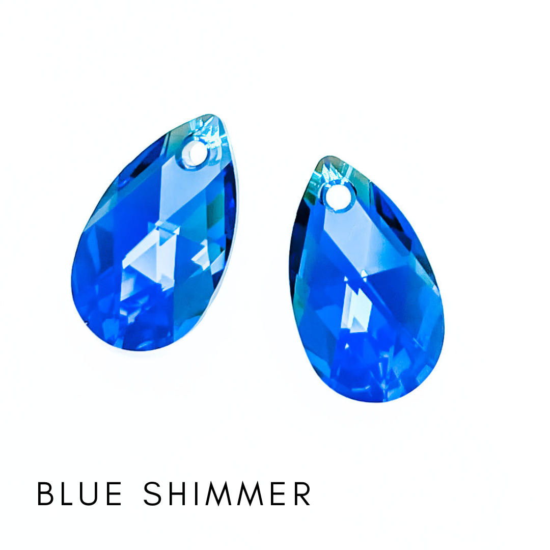 Cutout Texas Teardrop Dangle Earrings (Post Style)
